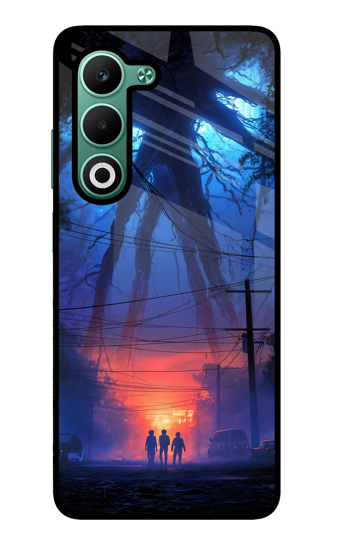 Ordinary Things Shadow Oppo A5 5G Glass Case Back Cover by Casekaro