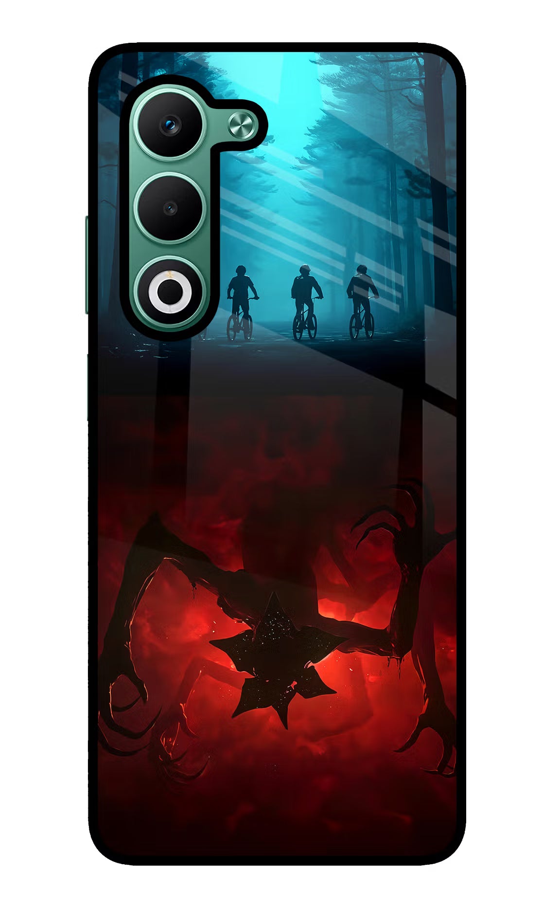 Ordinary Things Downside Up Oppo A5 5G Glass Case Back Cover by Casekaro