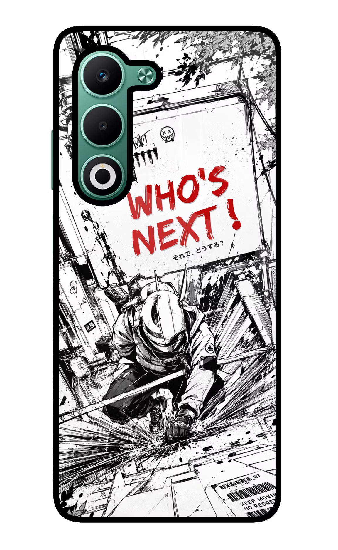 Who's Next Oppo A5 5G Glass Case