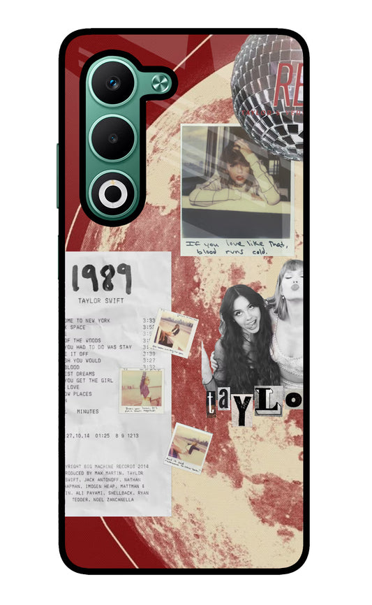 Taylor Swift Oppo A5 5G Glass Case