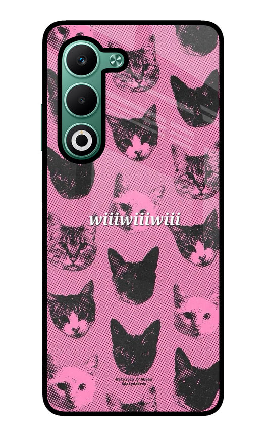 Pink Cats Oppo A5 5G Glass Case