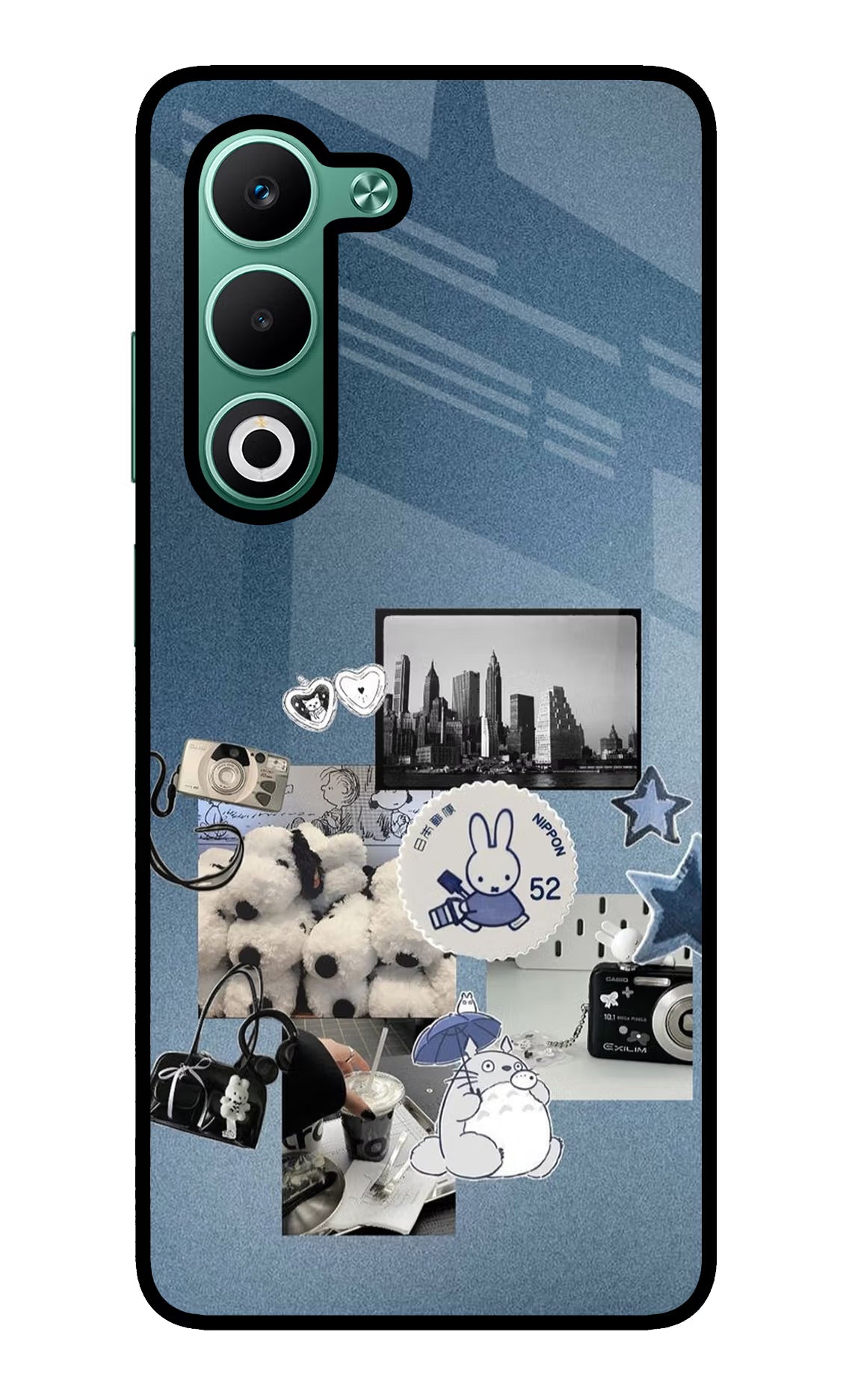 Miffy Oppo A5 5G Glass Case Back Cover by Casekaro