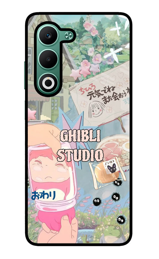 Studio Ghibli Oppo A5 5G Glass Case