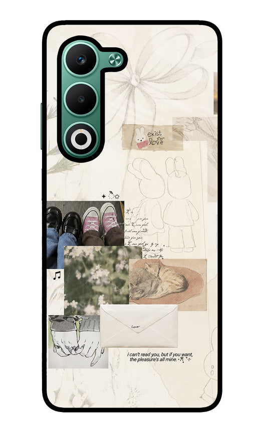 Soft Aesthetic Oppo A5 5G Glass Case