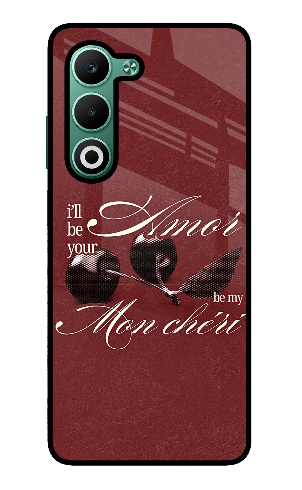 Velvet Cherry Oppo A5 5G Glass Case