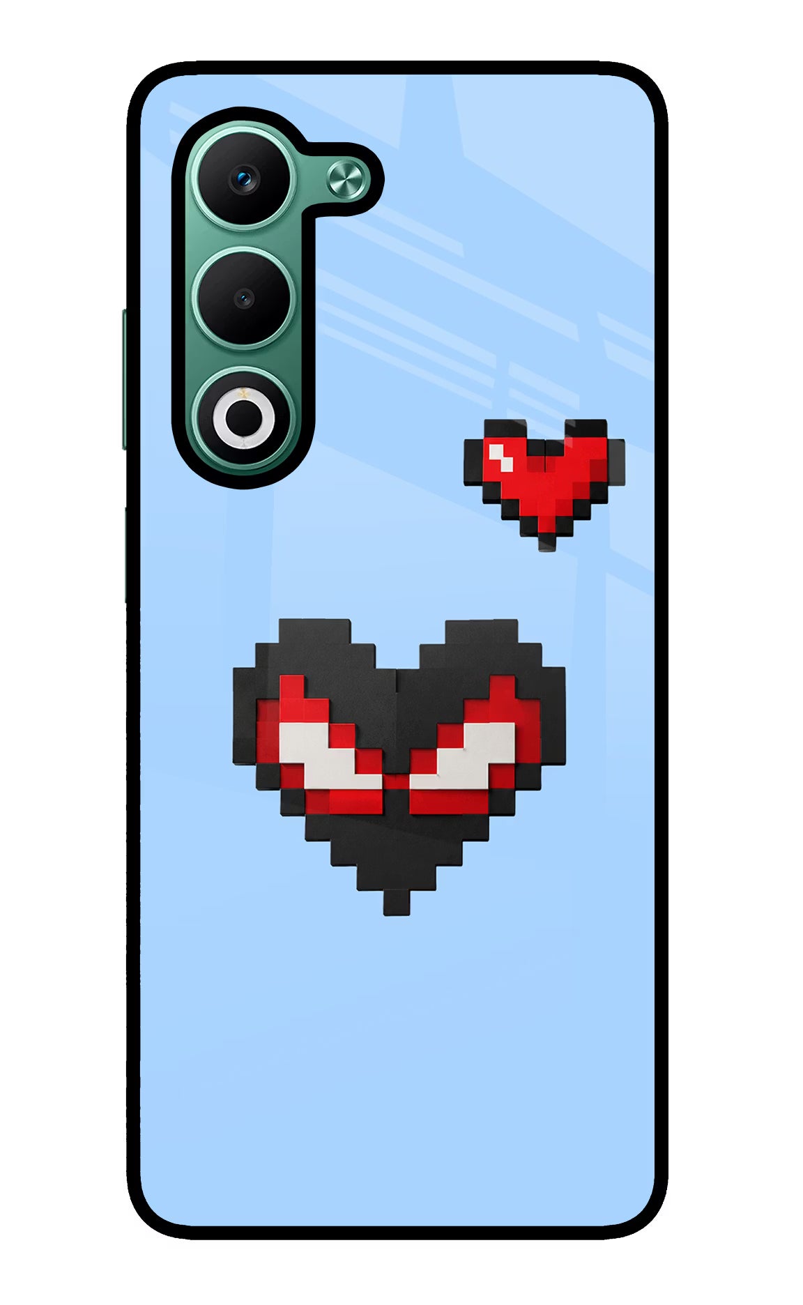 Peter Heart Oppo A5 5G Glass Case