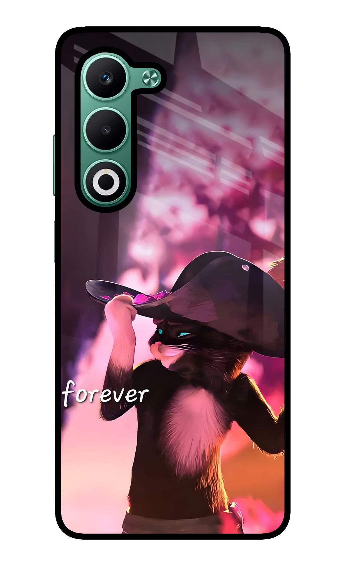 Forever Cat Oppo A5 5G Glass Case