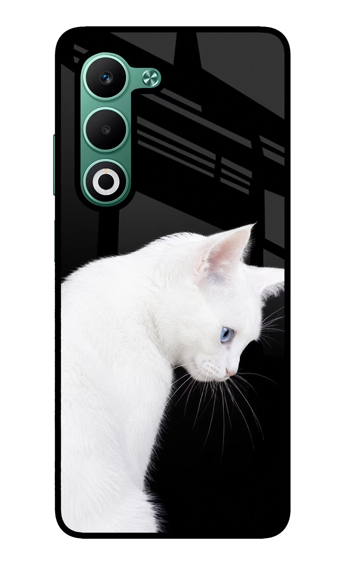Snow Gaze Oppo A5 5G Glass Case