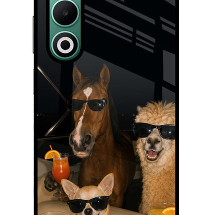 Party Squad Oppo A5 5G Glass Case