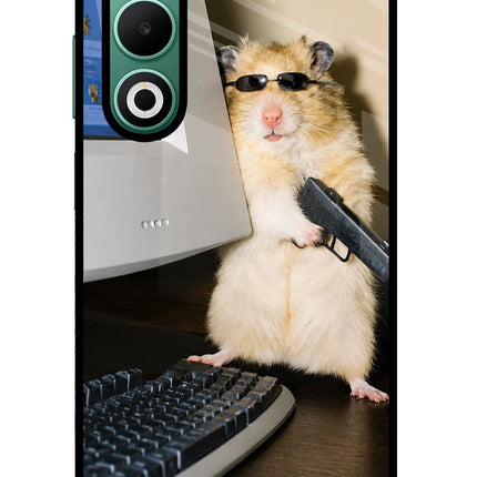 Hacker Hamster Oppo A5 5G Glass Case