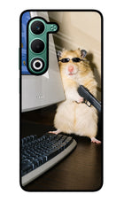 Hacker Hamster Oppo A5 5G Glass Case