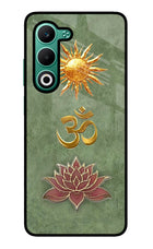 Om & Lotus Oppo A5 5G Glass Case