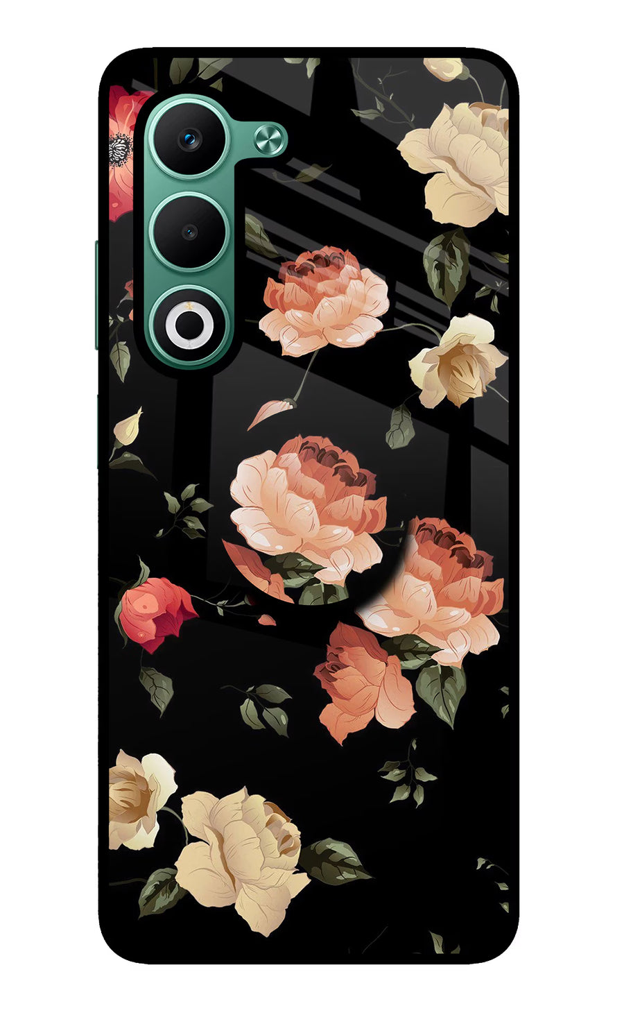 Flowers Oppo A5 5G Pop Case, Metal case