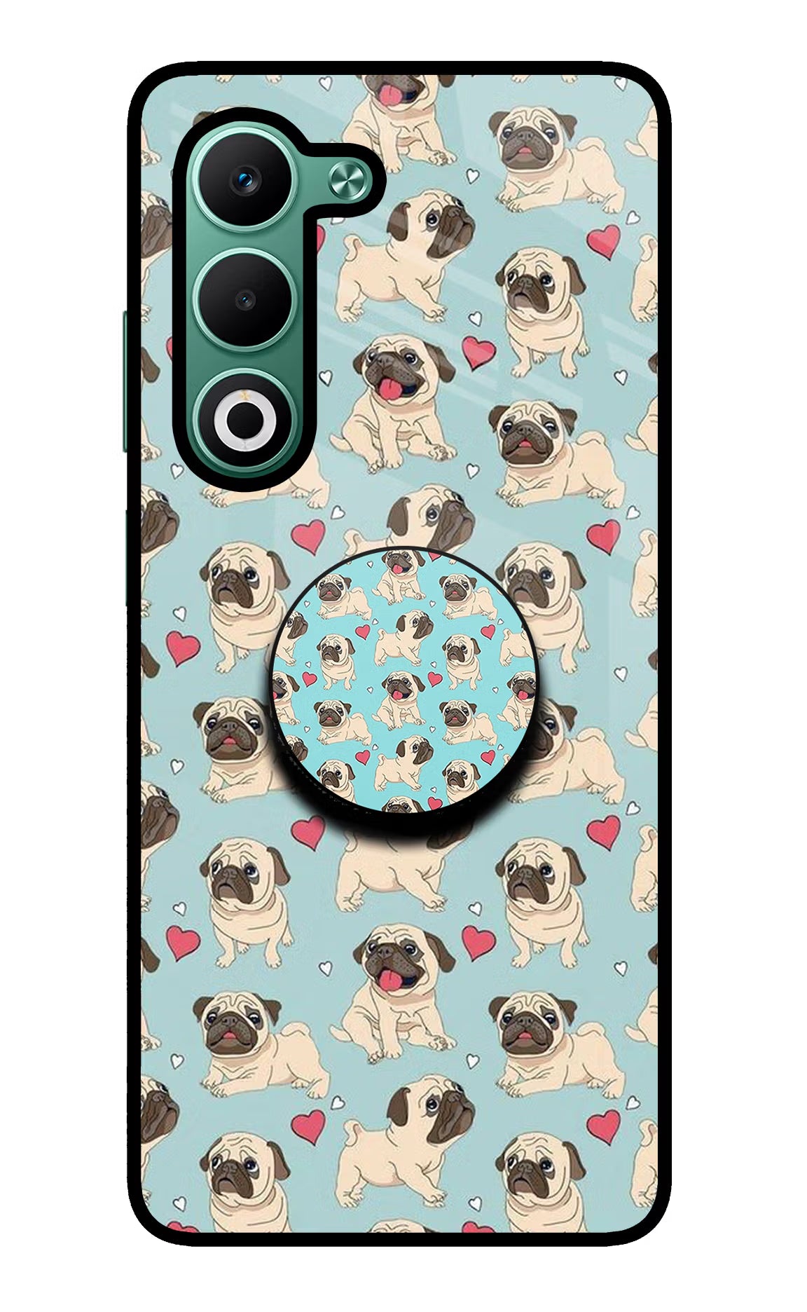 Pug Dog Oppo A5 5G Pop Case by Casekaro