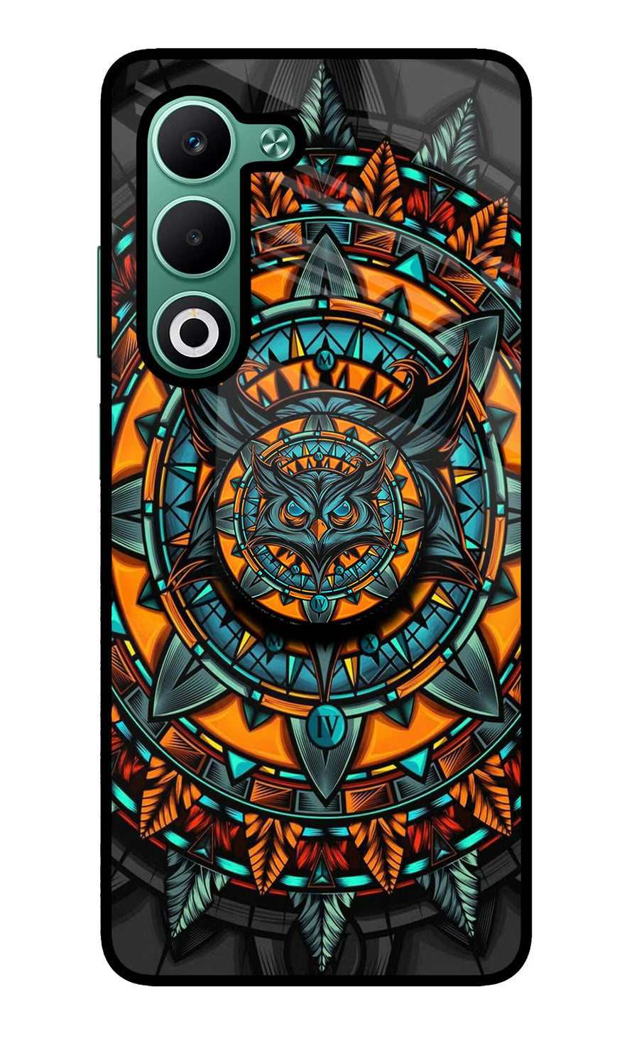Angry Owl Oppo A5 5G Pop Case, Metal case