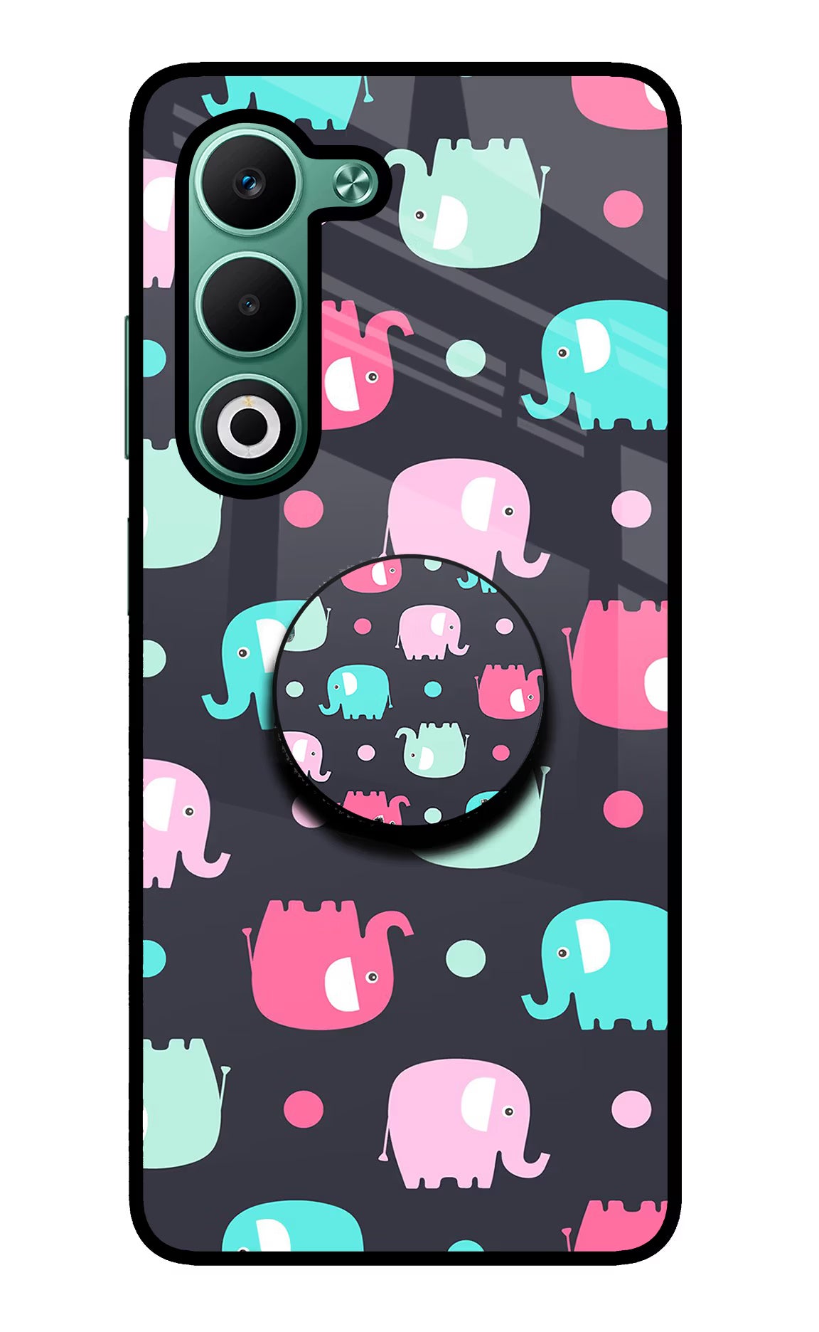 Baby Elephants Oppo A5 5G Pop Case by Casekaro