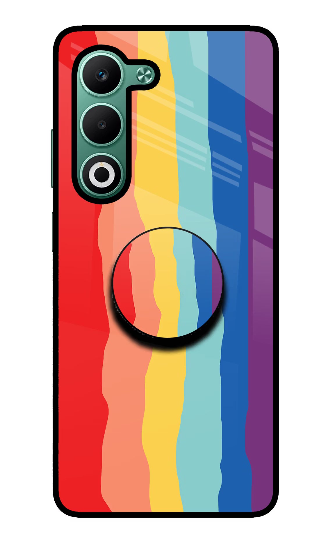 Rainbow Oppo A5 5G Pop Case by Casekaro