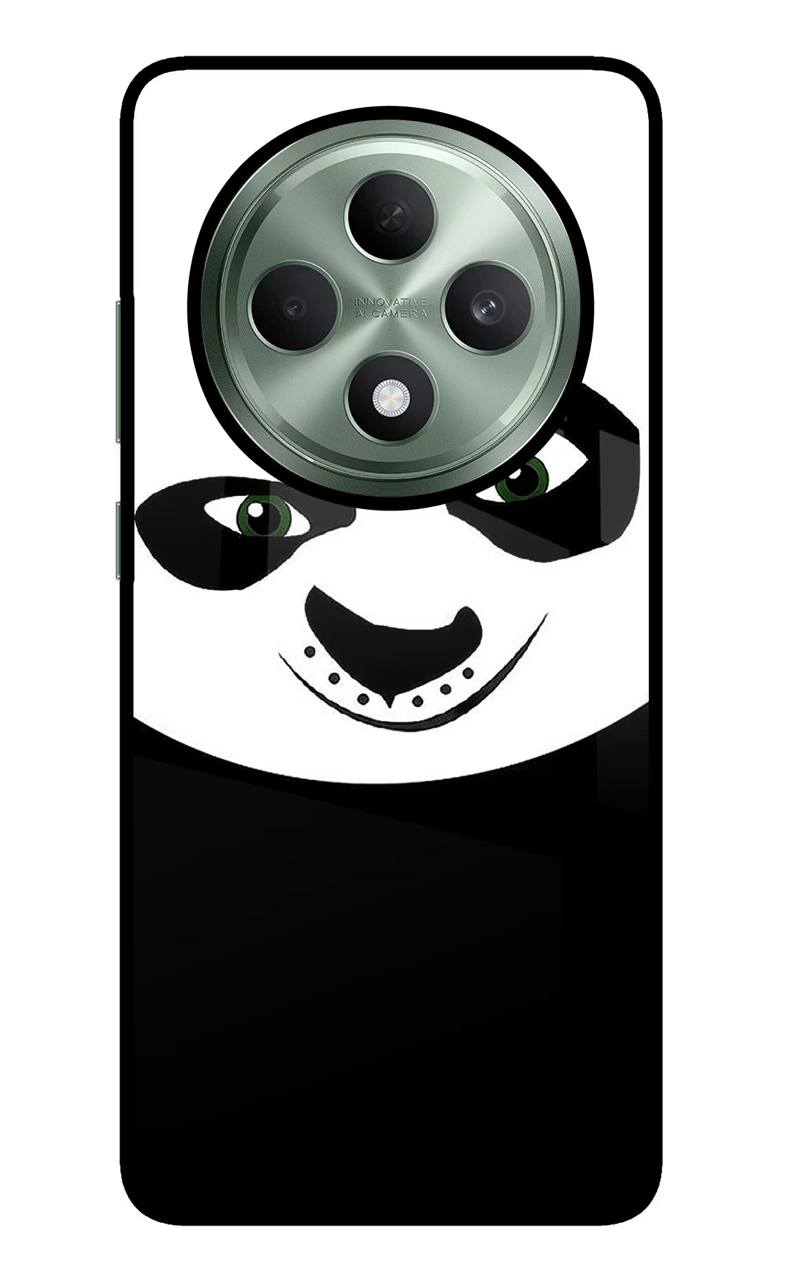 Panda Oppo F27 5G Glass Case Back Cover by Casekaro