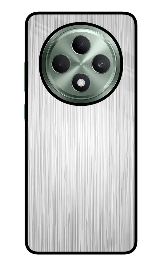 Wooden Grey Texture Oppo F27 5G Glass Case