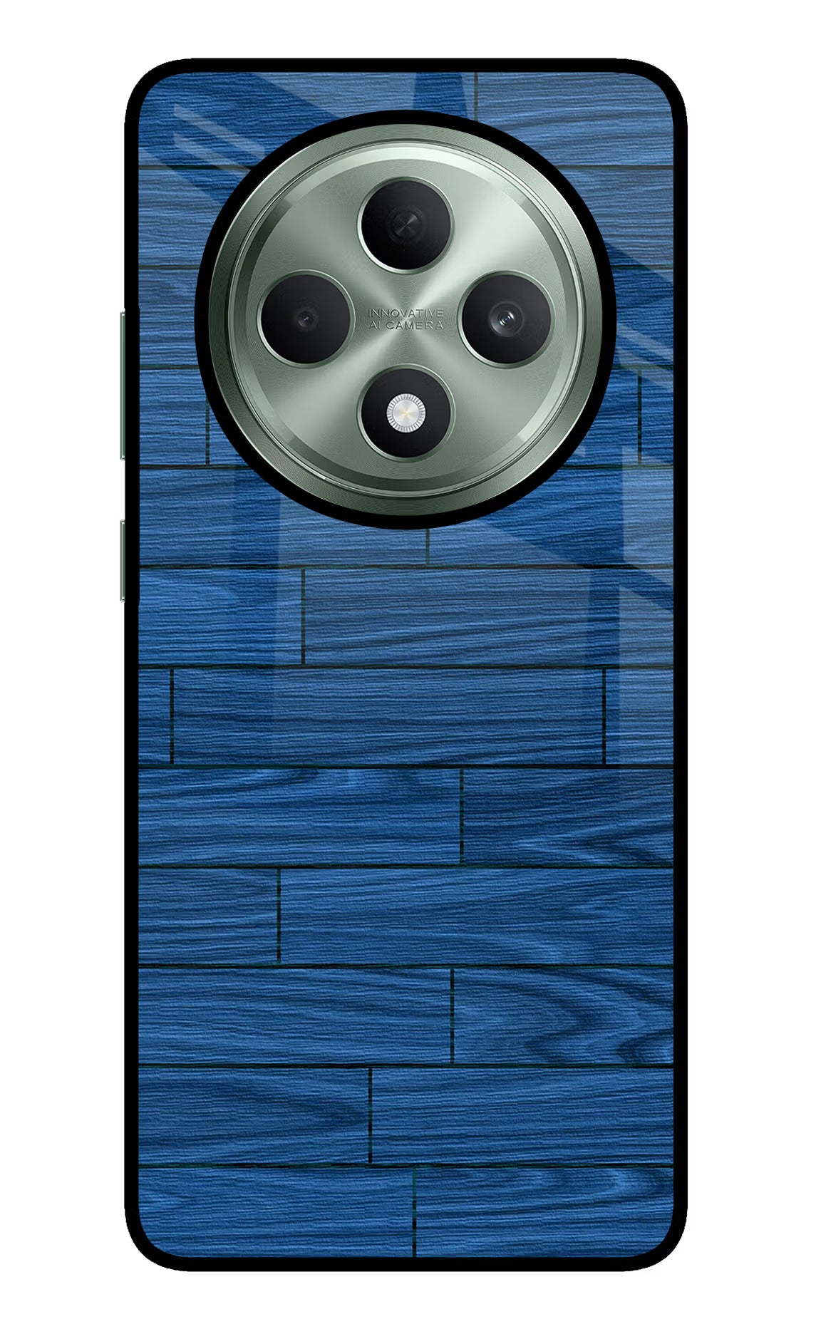 Wooden Texture Oppo F27 5G Glass Case Back Cover by Casekaro