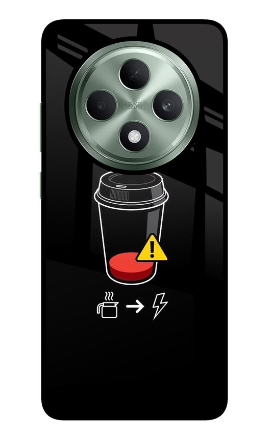 Coffee Oppo F27 5G Glass Case