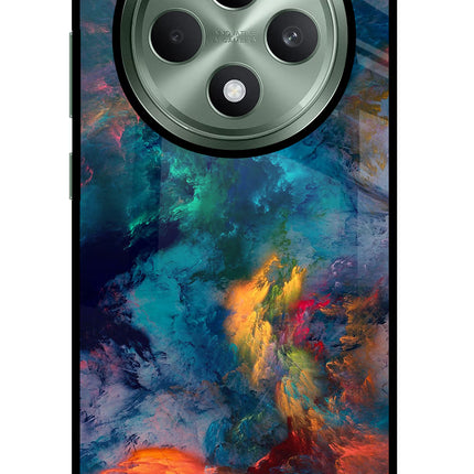 Artwork Paint Oppo F27 5G Glass Case Back Cover by Casekaro