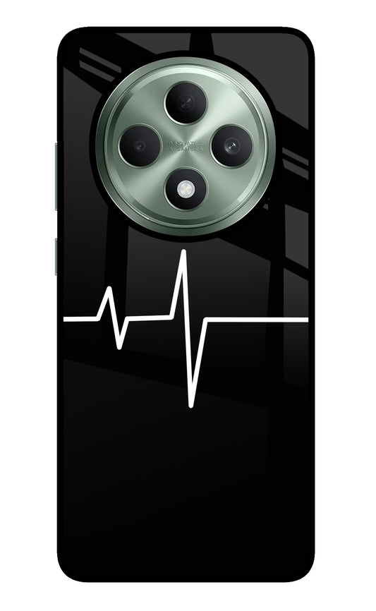 Heart Beats Oppo F27 5G Glass Case