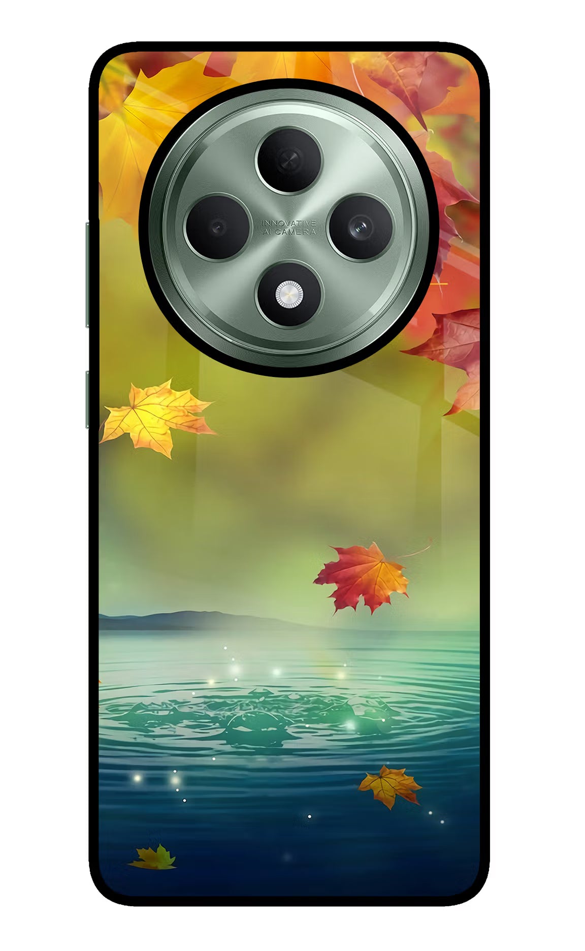 Flowers Oppo F27 5G Glass Case