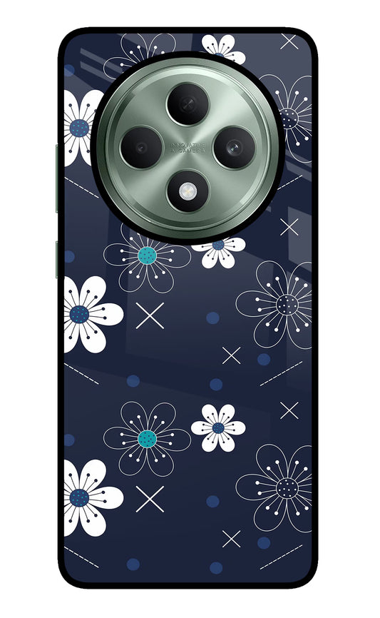 Flowers Oppo F27 5G Glass Case