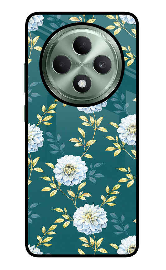 Flowers Oppo F27 5G Glass Case