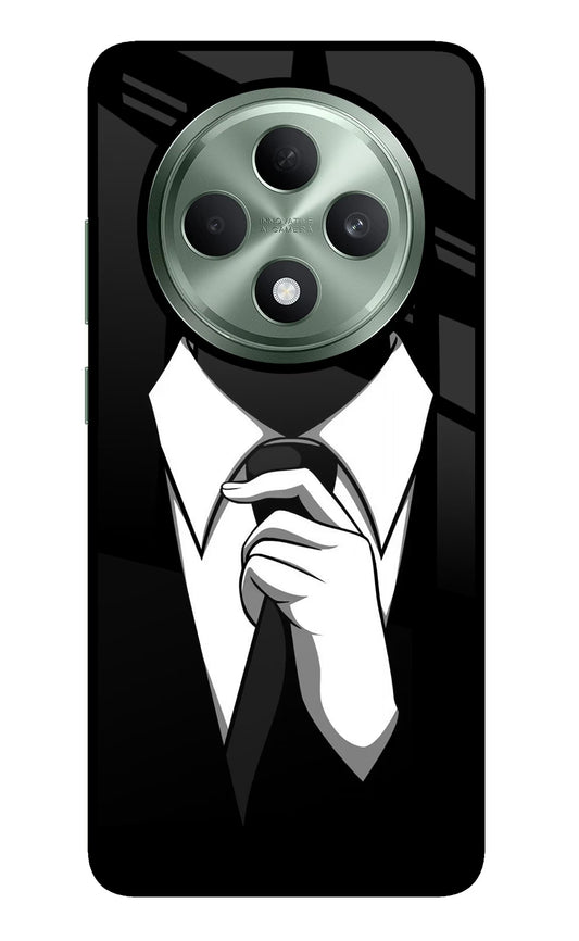 Black Tie Oppo F27 5G Glass Case