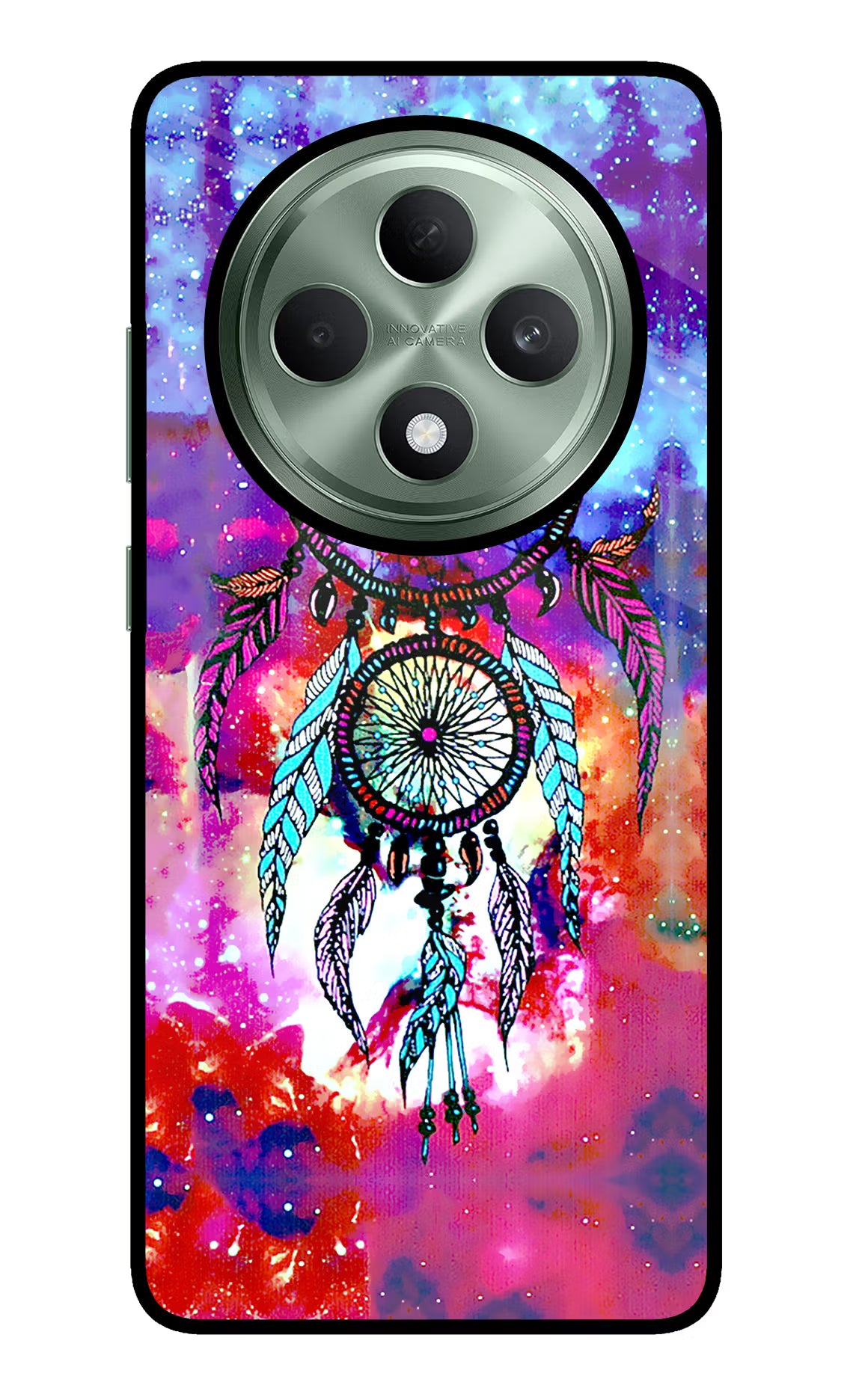 Dream Catcher Abstract Oppo F27 5G Glass Case Back Cover by Casekaro