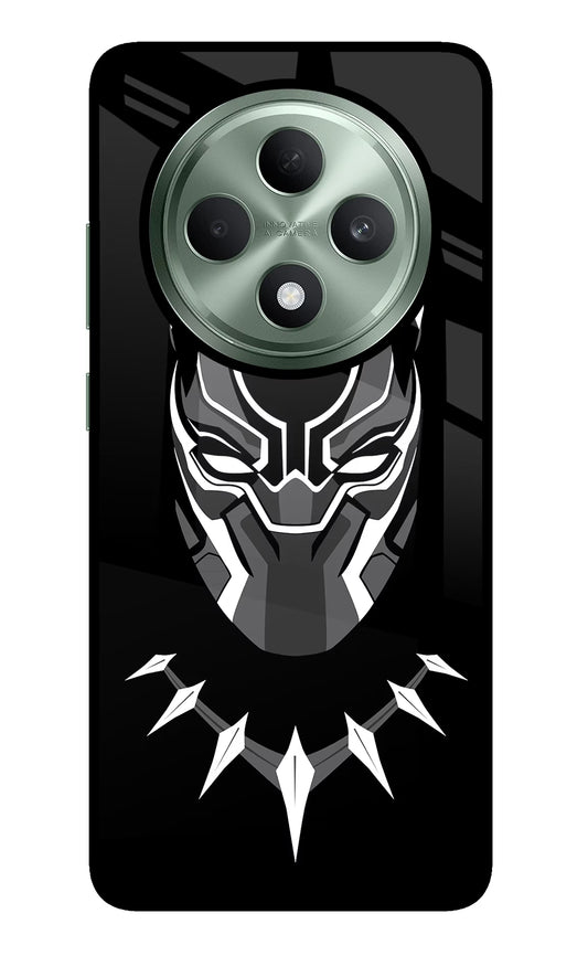 Black Panther Oppo F27 5G Glass Case