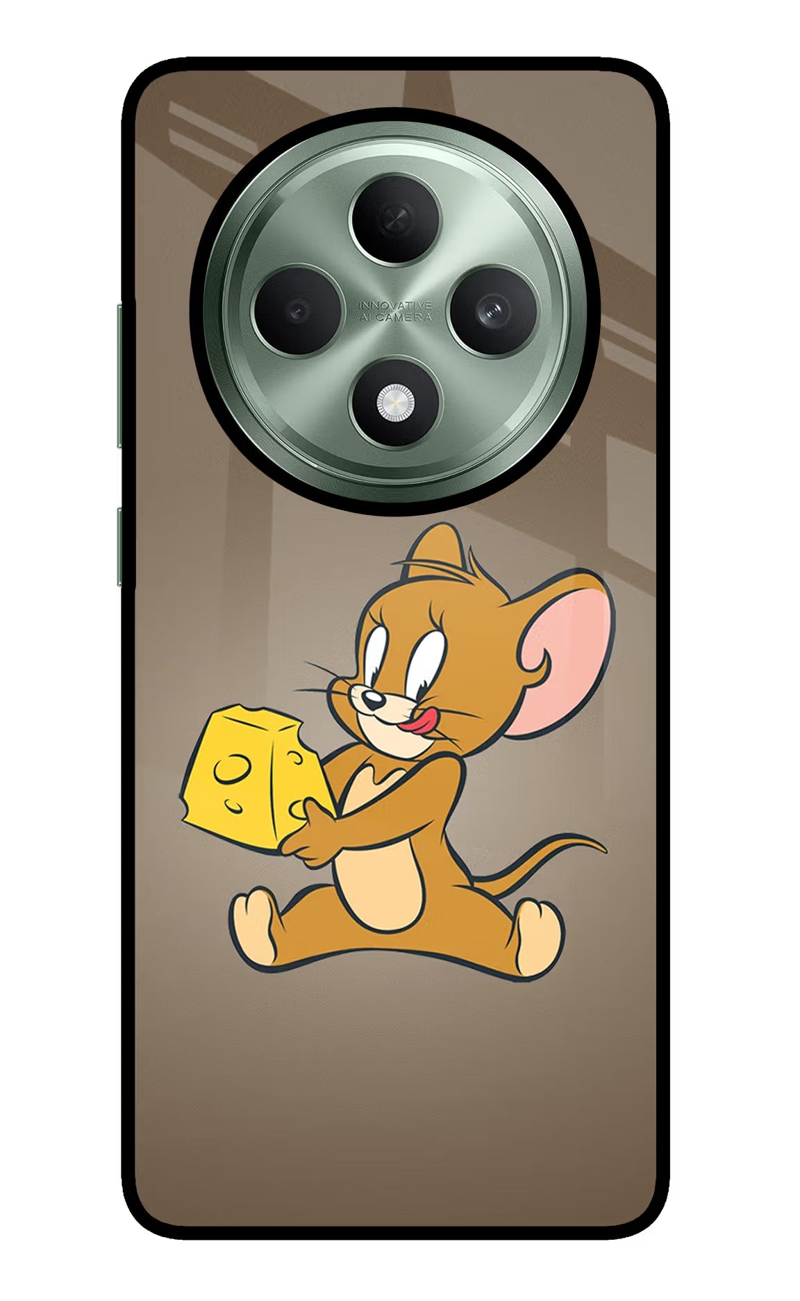 Jerry Oppo F27 5G Glass Case Back Cover by Casekaro