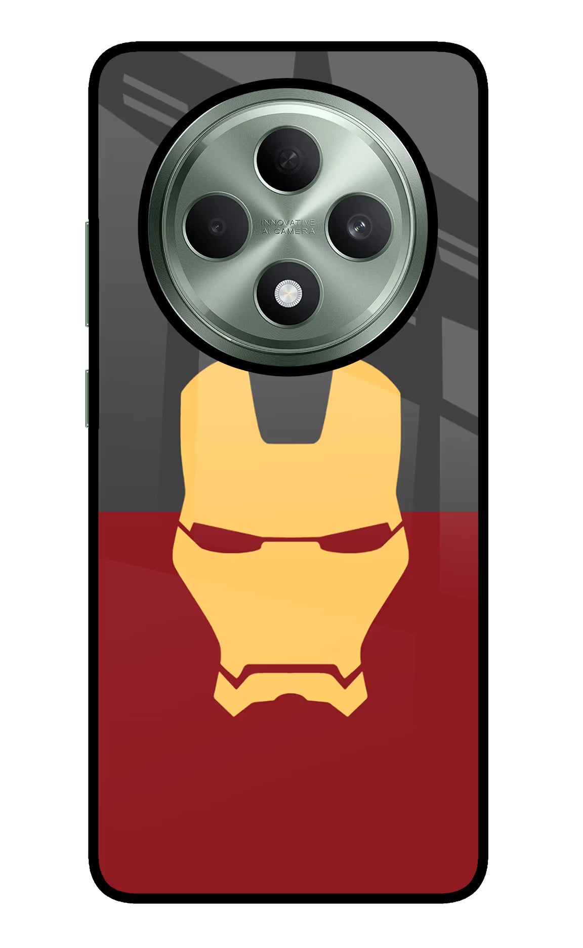 Ironman Oppo F27 5G Glass Case Back Cover by Casekaro