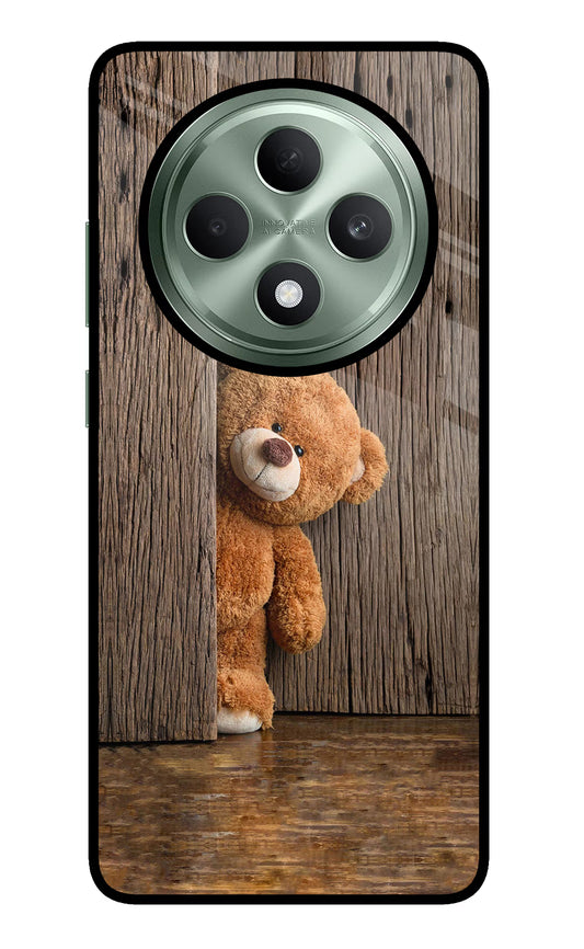 Teddy Wooden Oppo F27 5G Glass Case