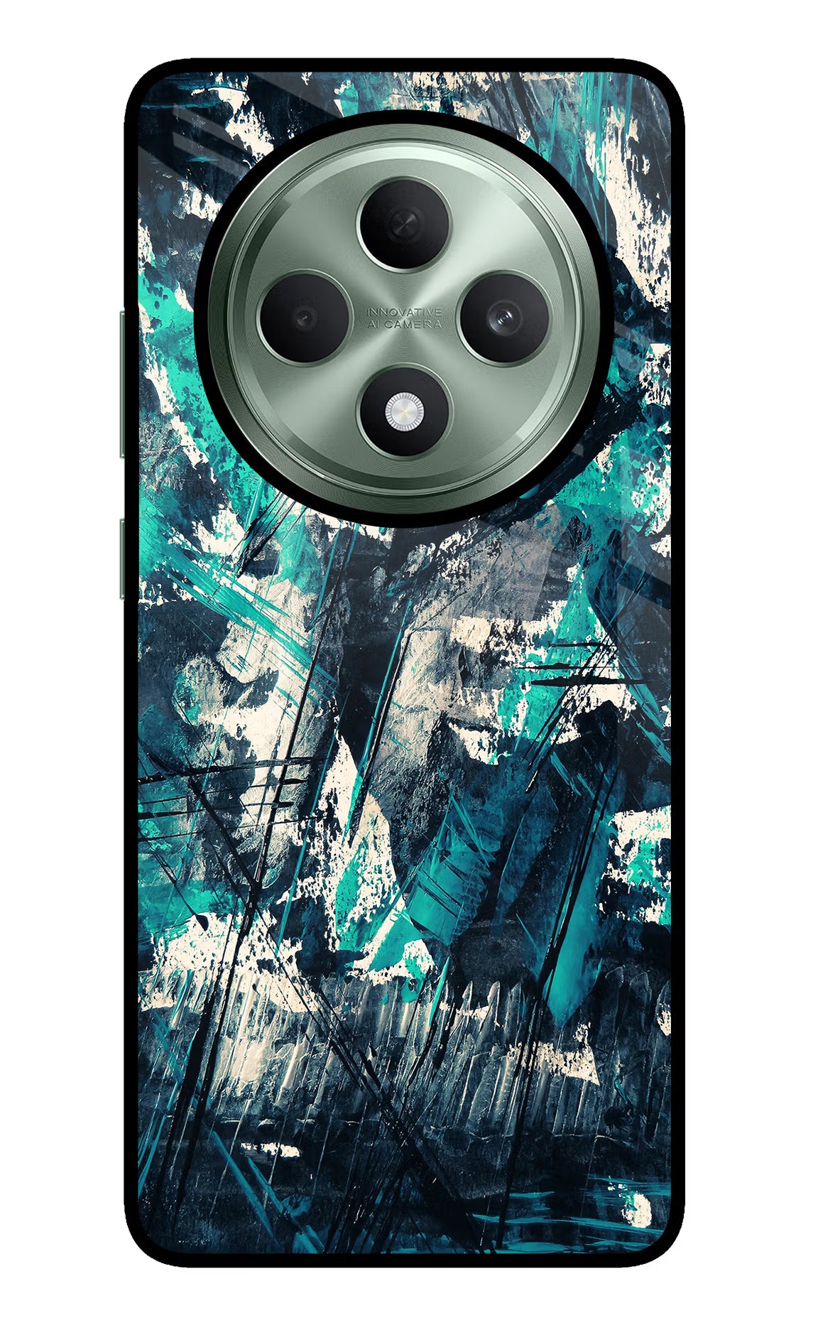 Artwork Oppo F27 5G Glass Case Back Cover by Casekaro