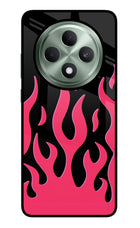 Fire Flames Oppo F27 5G Glass Case
