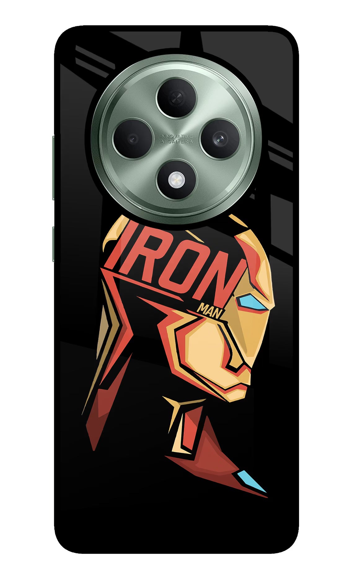 IronMan Oppo F27 5G Glass Case Back Cover by Casekaro