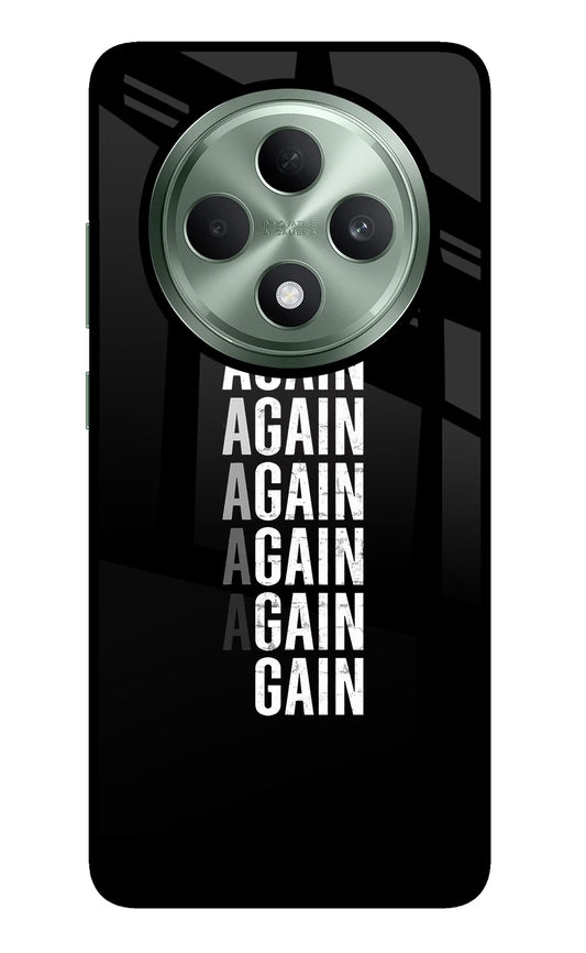 Again Again Gain Oppo F27 5G Glass Case