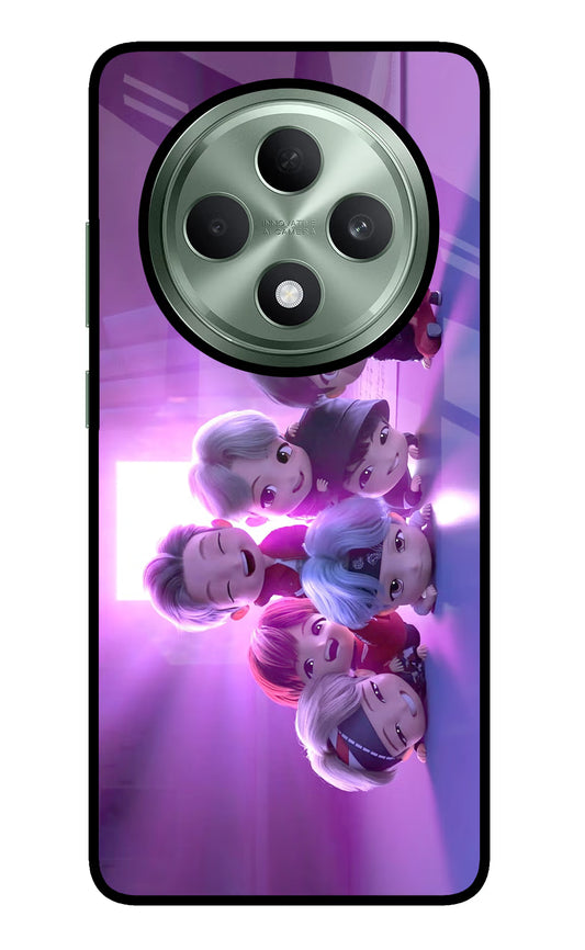 BTS Chibi Oppo F27 5G Glass Case
