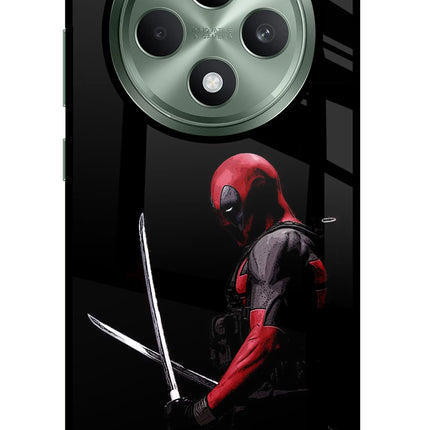 Deadpool Oppo F27 5G Glass Case Back Cover by Casekaro