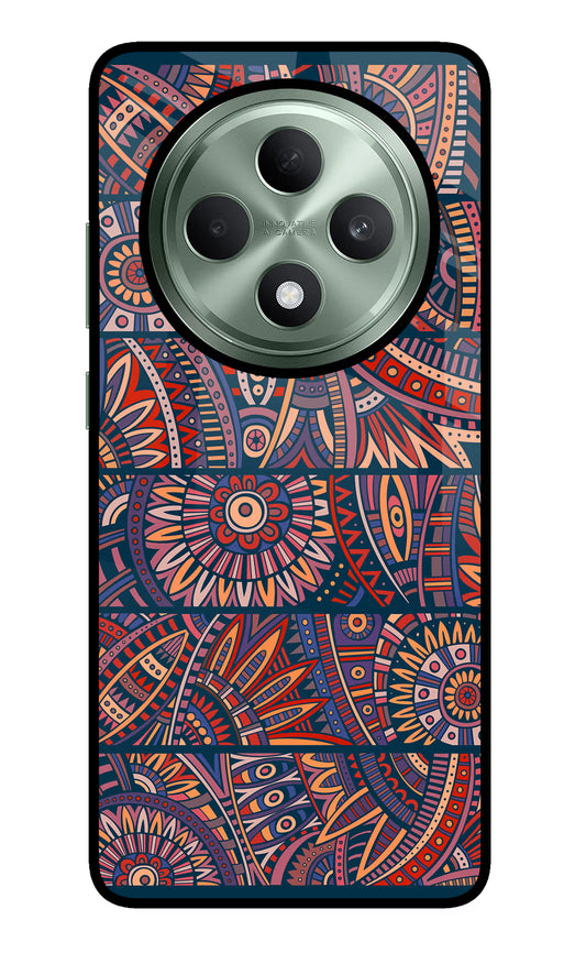 African Culture Design Oppo F27 5G Glass Case