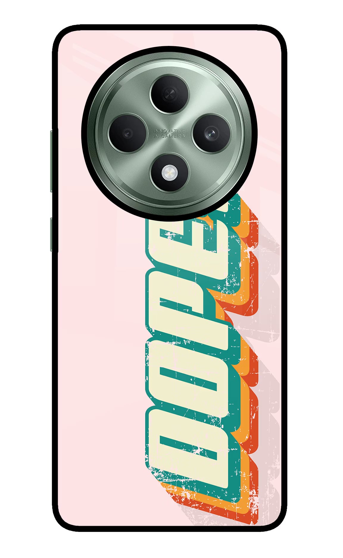 Dope Oppo F27 5G Glass Case Back Cover by Casekaro