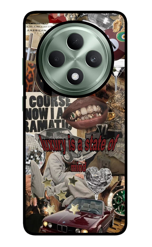 Luxury Oppo F27 5G Glass Case