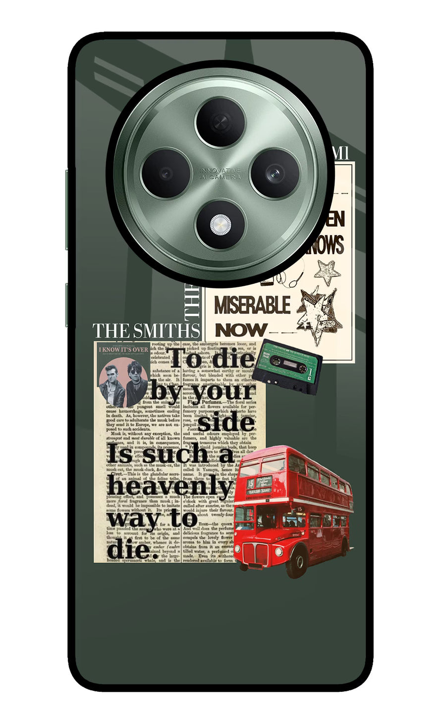 The Smiths Oppo F27 5G Back Cover, Metal case