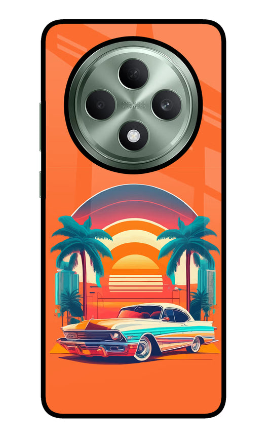 Palm Drive 80s Oppo F27 5G Glass Case