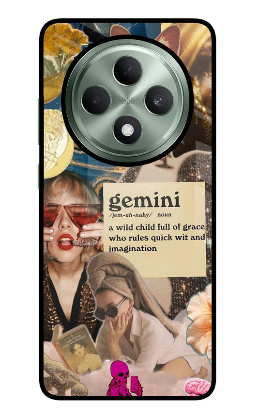 Gemini Zodiac Oppo F27 5G Glass Case