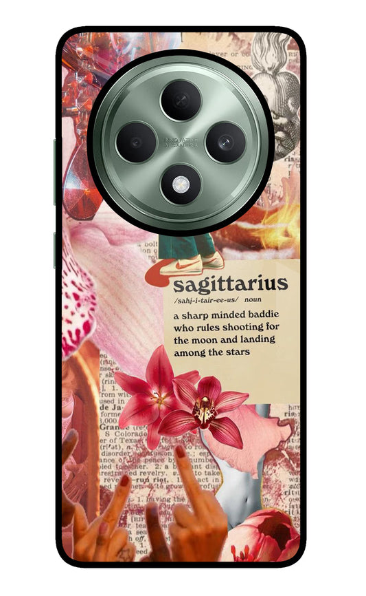 Sagittarius Zodiac Oppo F27 5G Glass Case