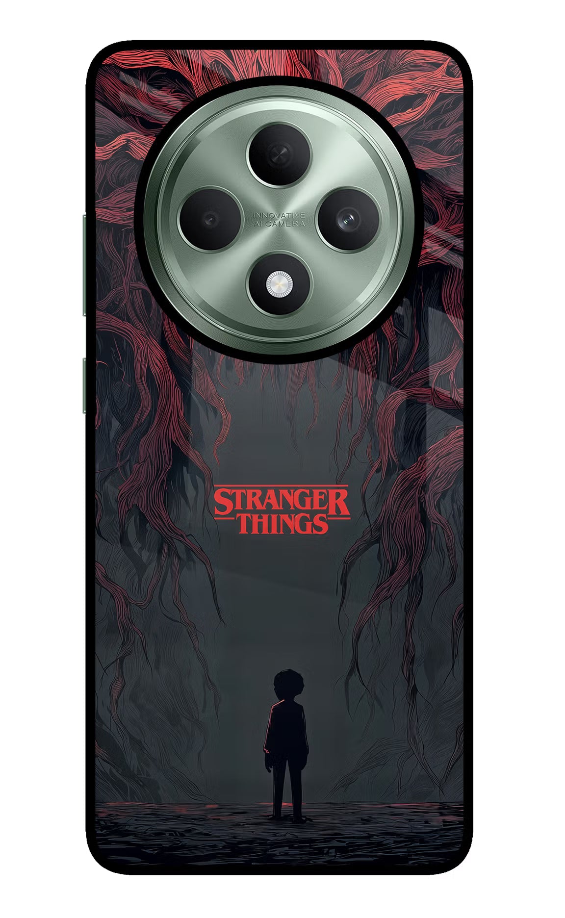 Ordinary Things Dark Side Oppo F27 5G Glass Case Back Cover by Casekaro
